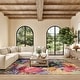 preview thumbnail 5 of 12, Nourison Color Splash Indoor/Outdoor Multicolored Nature Area Rug