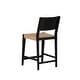 preview thumbnail 7 of 14, Caelan Seagrass 24-Inch Counter Stool (Set of 2)