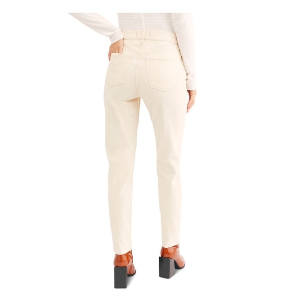 ivory velvet pants
