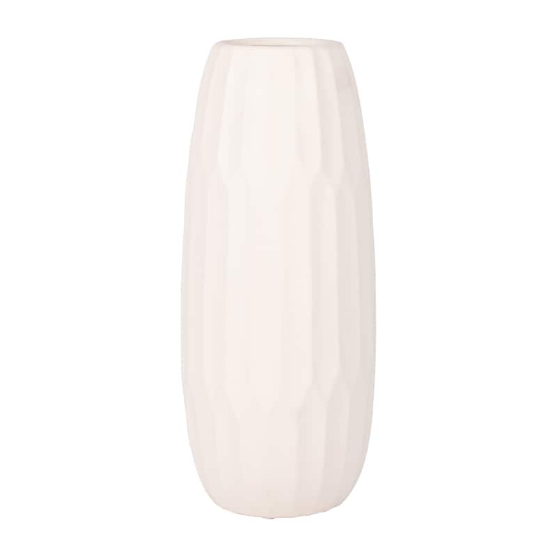 Sagebrook Home Modern Neutral Ceramic Vase