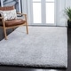 preview thumbnail 19 of 50, SAFAVIEH Handmade Ultimate Shag Ceren Rug 3' x 5' - Silver - Rectangle