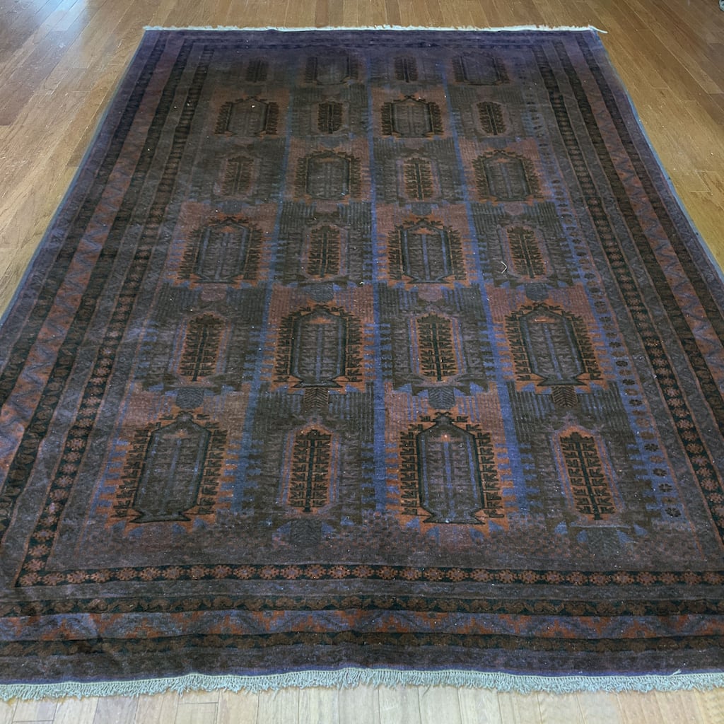 HERAT ORIENTAL Handmade Balouchi Wool Rug - 7'3" x 10'9"