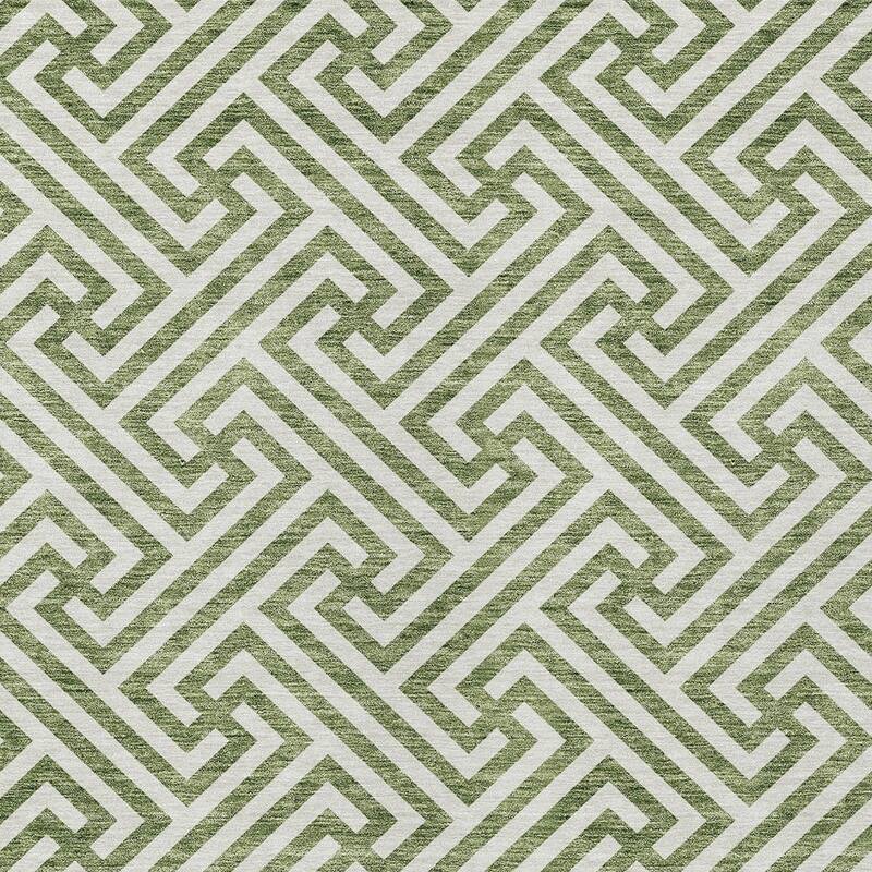 HomeRoots Geometric Transitional Rectangle Outdoor Rug