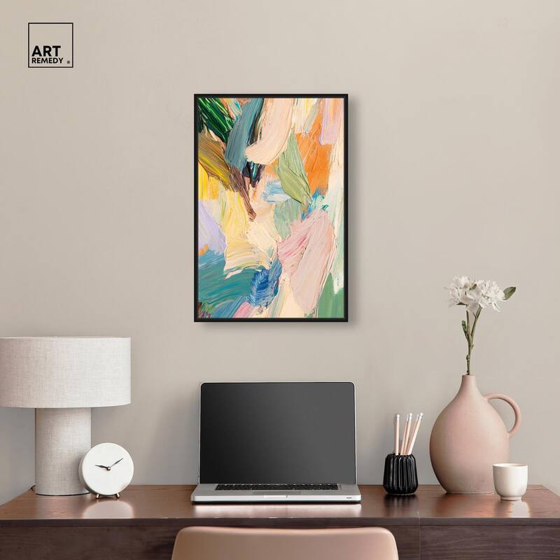Chromatic Surge I Canvas by Art Remedy