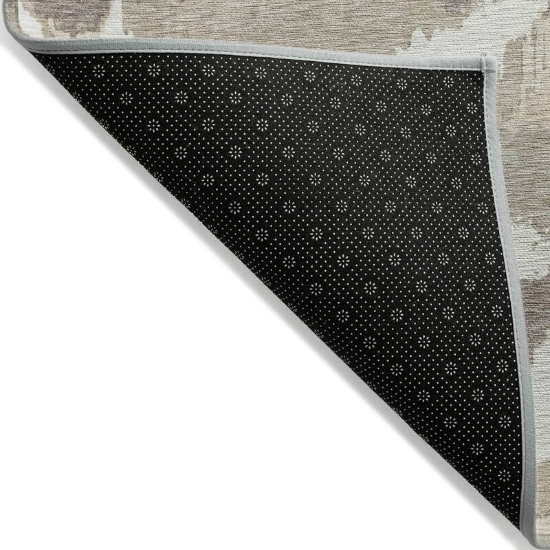 Machine Washable Indoor/ Outdoor Chantille Ombre Abstract Rug