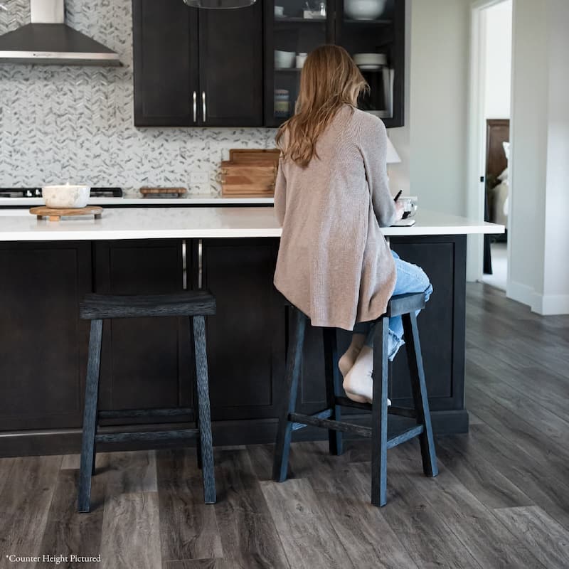 Maven Lane 31" Vincent Bar Height Kitchen Stool