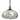 Amora Lighting AM295HL16 Tiffany Style White Hanging Lamp