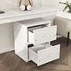 preview thumbnail 13 of 11, Wood Twin Loft Bed with Built-In Desk and Guardrails