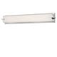 preview thumbnail 1 of 2, Kovacs Cubism 5 Light 30" Wide Integrated LED Bath Bar with Mitered Chrome