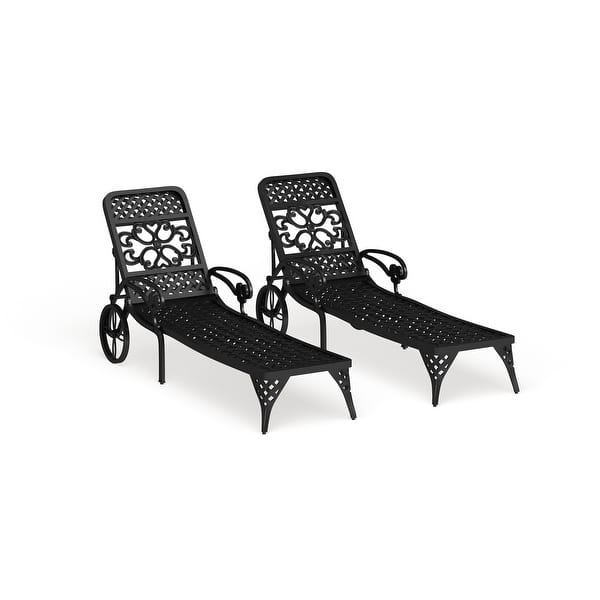 Fenwick Chaise Lounge Chairs (Set of 2) by Havenside Home Bed Bath