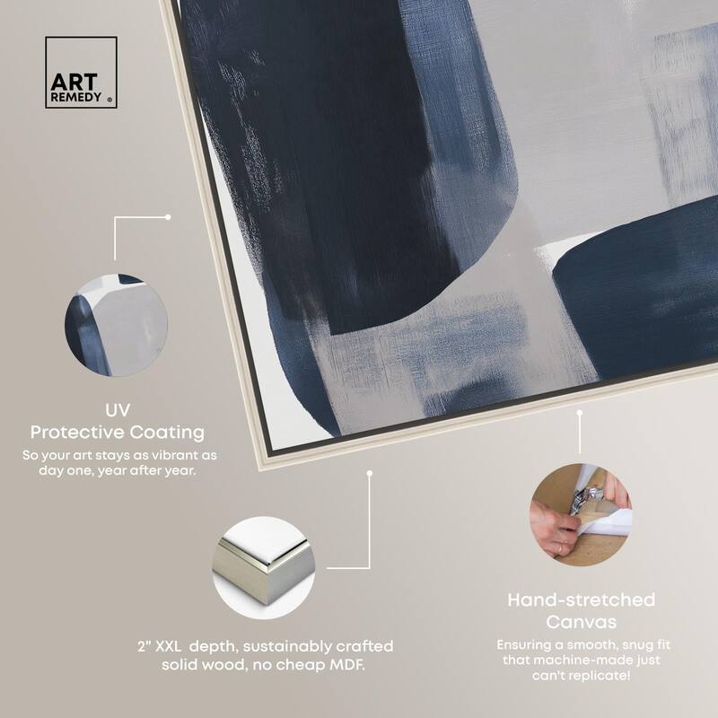 Oceanic Forms II Canvas by Art Remedy