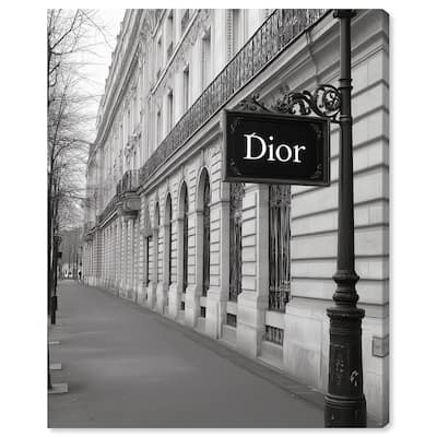 Parisian Street Canvas by Art Remedy, Gallery Wrapped