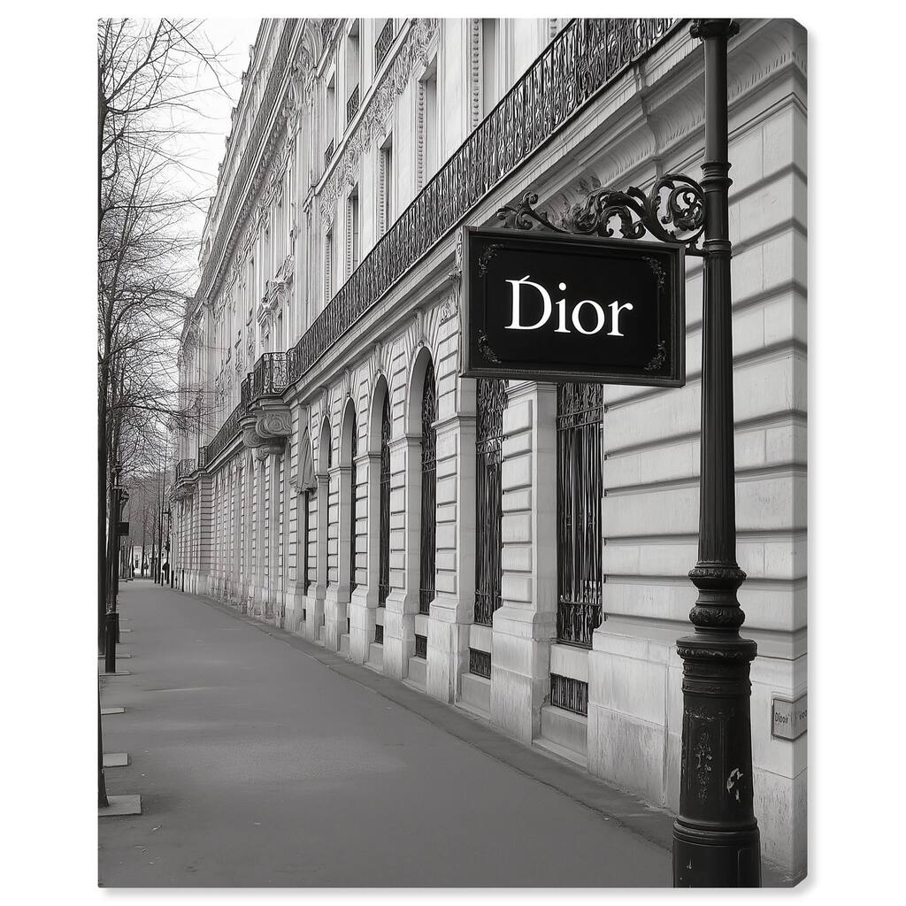 Parisian Street Canvas by Art Remedy, Gallery Wrapped