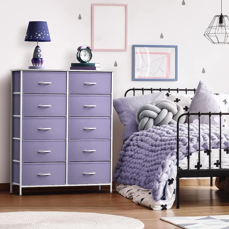 Dressers for Bedroom with 10 Drawers, Chest of Drawers for Bedroom