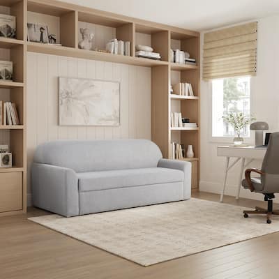 Serta Whitmore Convertible Sofa in Boucle Fabric