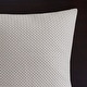 preview thumbnail 8 of 58, Madison Park Signature Essence Oversized Cotton Clipped Jacquard Comforter Set with Euro Shams and Throw Pillows