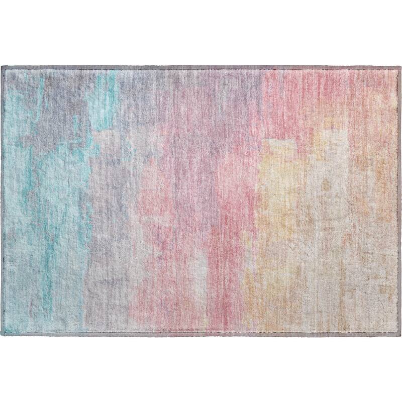 Premium Washable Super Soft Modern Brushstrokes Mayfield Rug