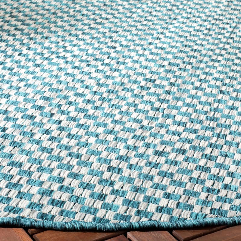 SAFAVIEH Courtyard Judi Indoor/ Outdoor Patio Backyard Rug