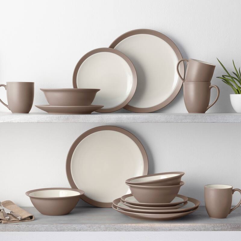 Noritake Colorwave 16-Piece Curve Dinnerware Set, Service For 4