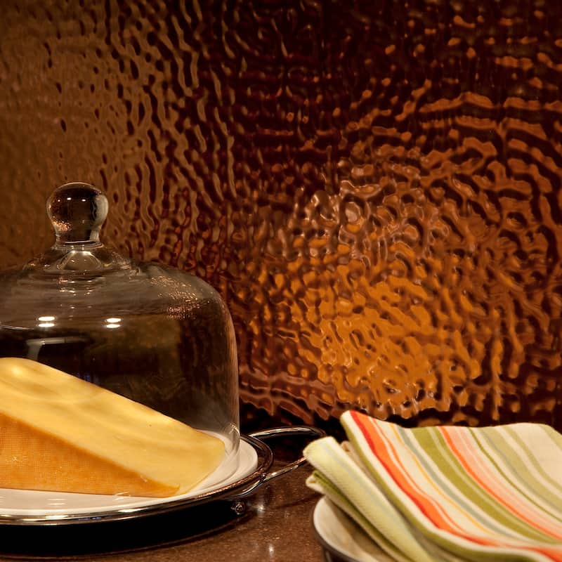 FASÄDE Hammered Decorative Vinyl Backsplash Panel