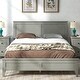 preview thumbnail 18 of 22, Stylish and Simple Platform Bed Headboard Included,Gray