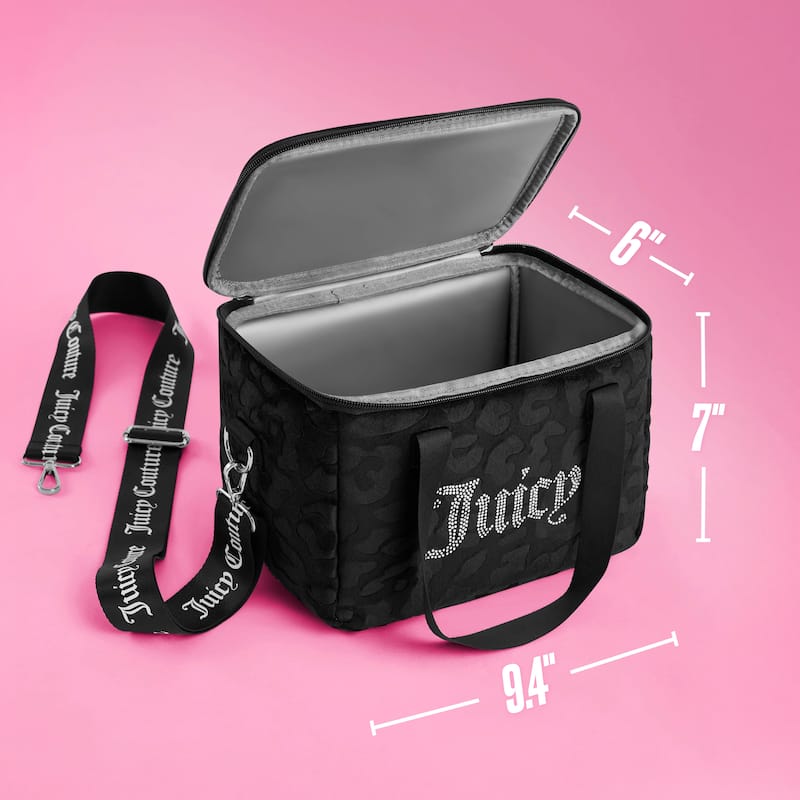 Juicy Couture Signature Chill Cooler Bags - 9.4" x 7" x 6"