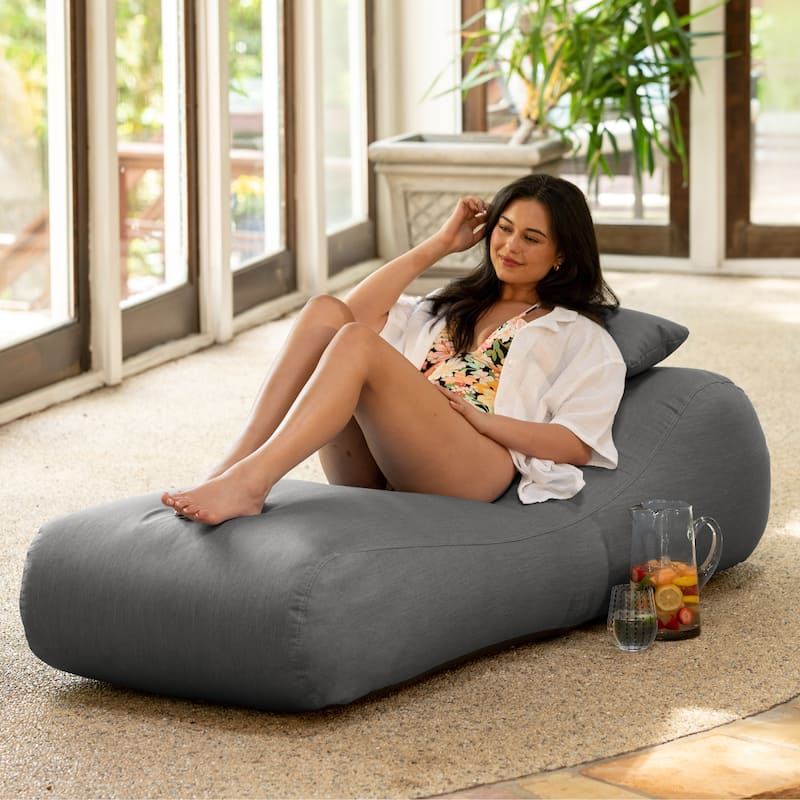 Jaxx Arlo Outdoor Bean Bag Lounge with Pillow