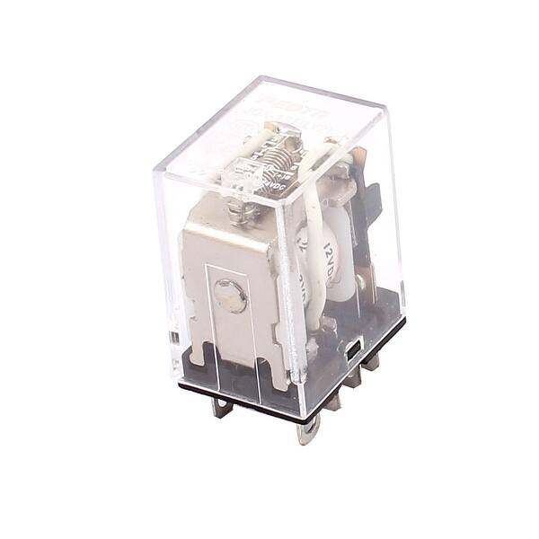 Shop Jqx 13f Dc 12v Coil 8 Pin Dpdt Power Relay Ac 2v 7 5a Dc 24v 10a Overstock
