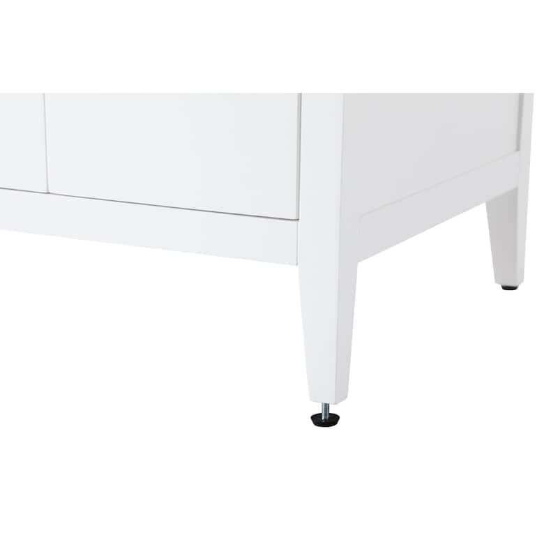 Elegant Lighting VF29324 Millie 24" Free Standing Single Basin Vanity