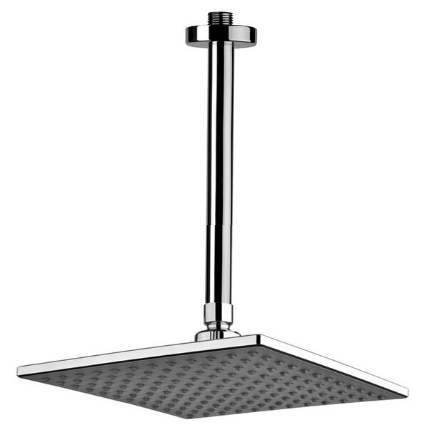 Nameeks 347N-A041072 Remer Enzo Collection 2.5 GPM Single Function Rain Shower Head - Chrome
