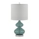 preview thumbnail 11 of 55, Ellipse Curved Gourd Glass Table Lamp, Set of 2