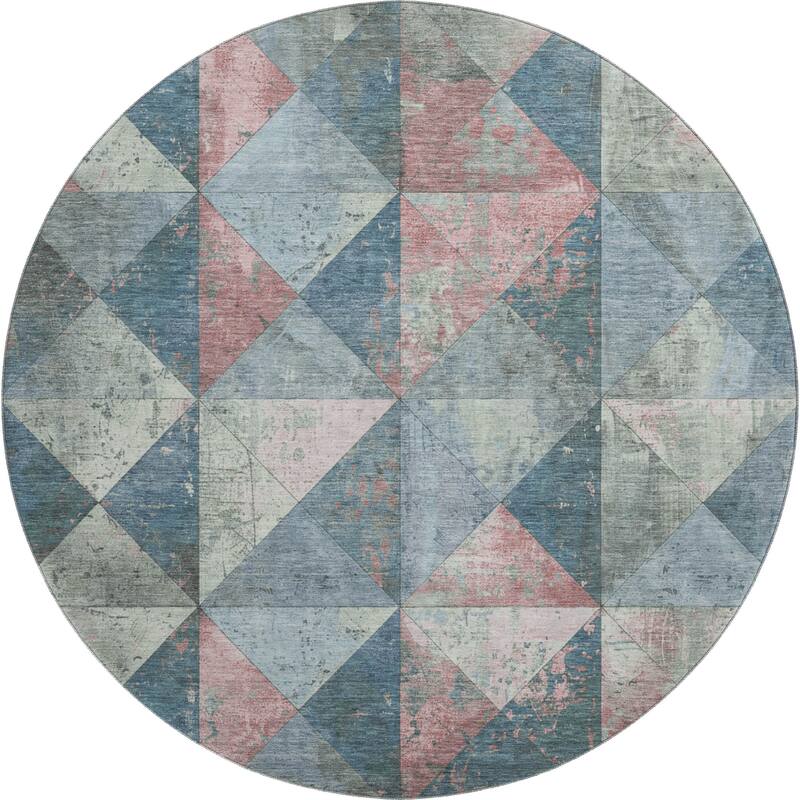 Premium Washable Super Soft Diamond Mosaic Mayfield Rug