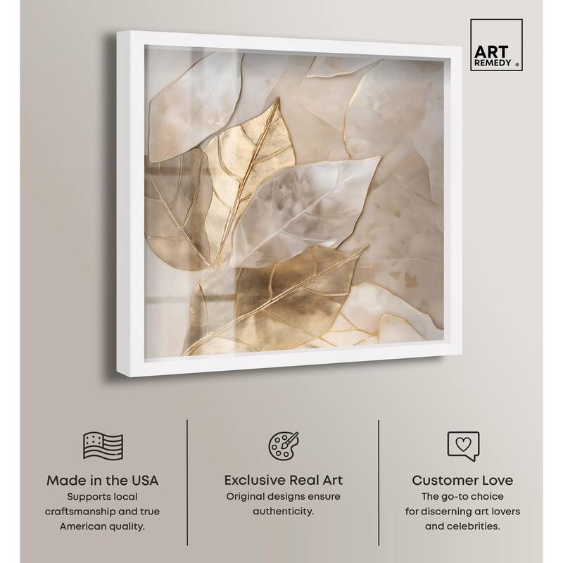 Golden Boughs Shadowbox by Art Remedy