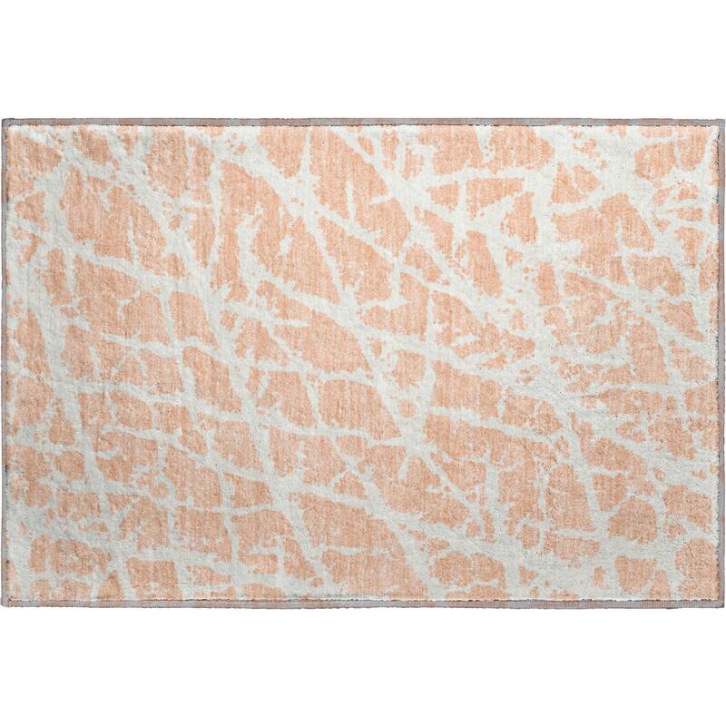 Premium Washable Super Soft Modern Crackle Mayfield Rug