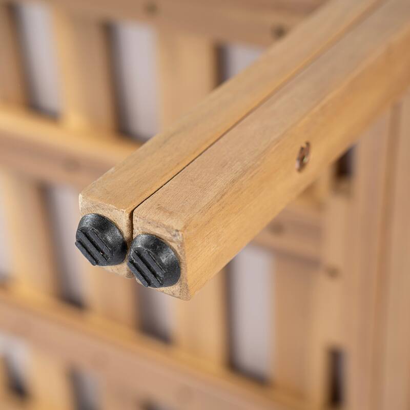 5-Piece Acacia Wood Patio Sofa Set with Rope Weave - Outdoor 3-Seater, 2 Chairs & 2 Coffee Tables for Garden, Poolside