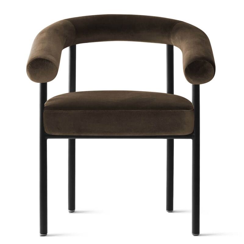 High-back upholstered Chairs (Set of 4)