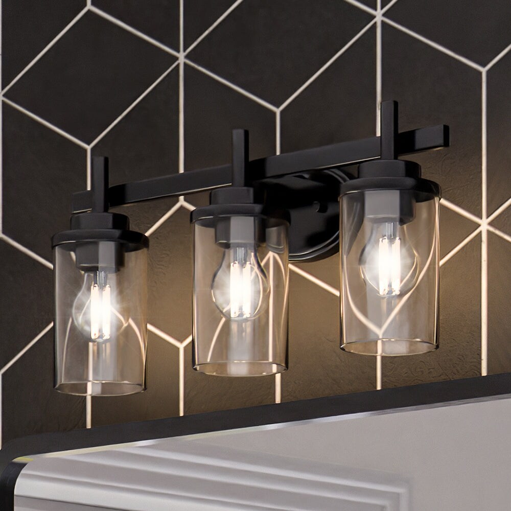 Craftsman style vanity lights discount