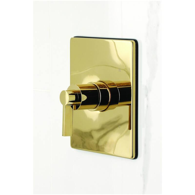 Kingston Brass KB634.NDL NuvoFusion Tub and Shower Trim Package with