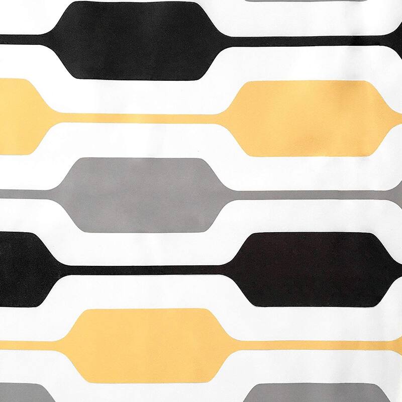 DriftAway Riley Geo Lined Window Curtain Valance