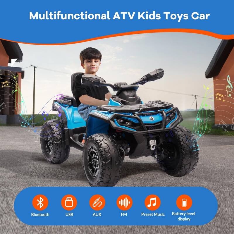 2 Seater Ride On ATV for Kids