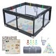 preview thumbnail 8 of 12, Baby Playard Cloth Playpen Removable Enclosures for Children and Pets 47x47"