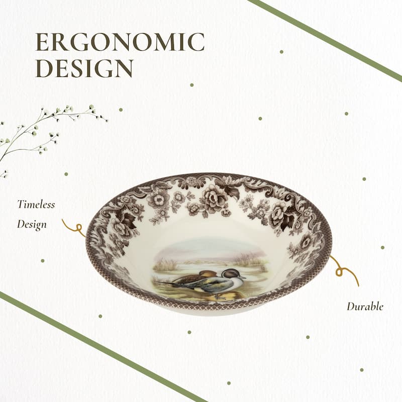 Spode Woodland Ascot Cereal Bowl