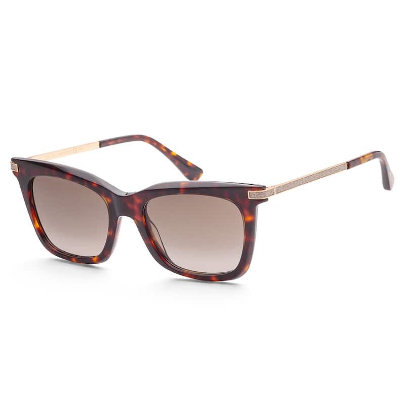 Jimmy Choo Women's Olye 52mm Havana Sunglasses OLYES-0086-HA
