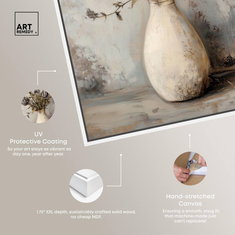 Artichoke Glory Canvas by Art Remedy