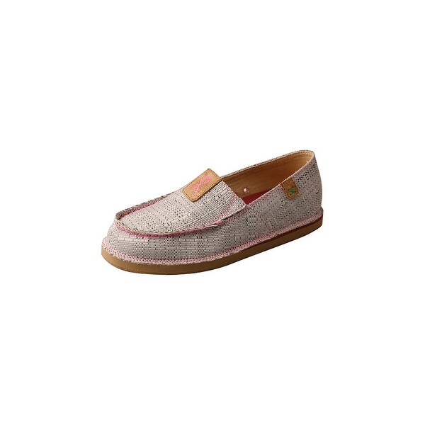 pink loafer shoes