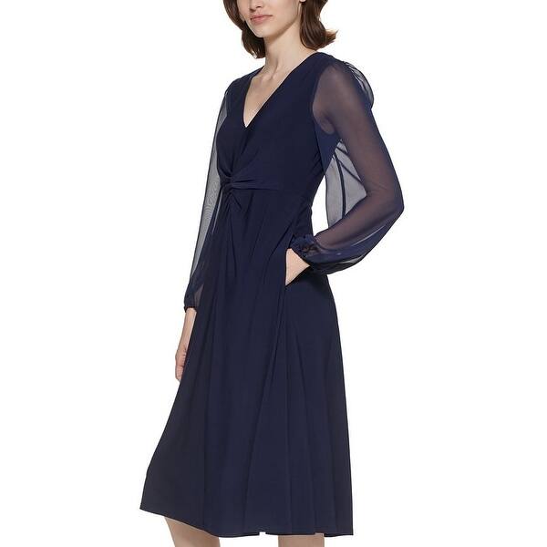jessica howard midi dresses Jessica Howard Women's Midi Dress 12 Hot Pink Taffeta Lined Full Barbiecore