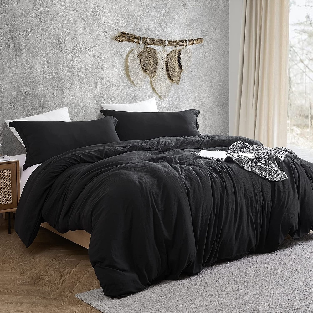 Black king size bed clearance in a bag