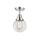 Option Polished Nickel / Clear