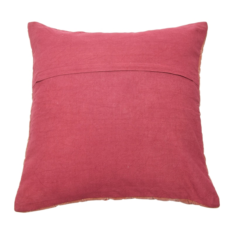 Square Quilted Velvet Pillow Cover