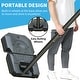 preview thumbnail 7 of 13, Adjustable Height Portable Basketball Hoop with 44" Backboard, Wheels